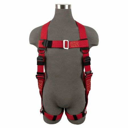 SAFEWAZE Welding Full Body Harness: 1D, MB Chest, MB Legs FS77425-WE